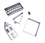 SET CORTADORES  CASITAS DE JENGIBRE DE NAVIDAD - PME | 382