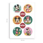 MINI OBLEAS MICKEY Y MINNIE  SET/66 | 89