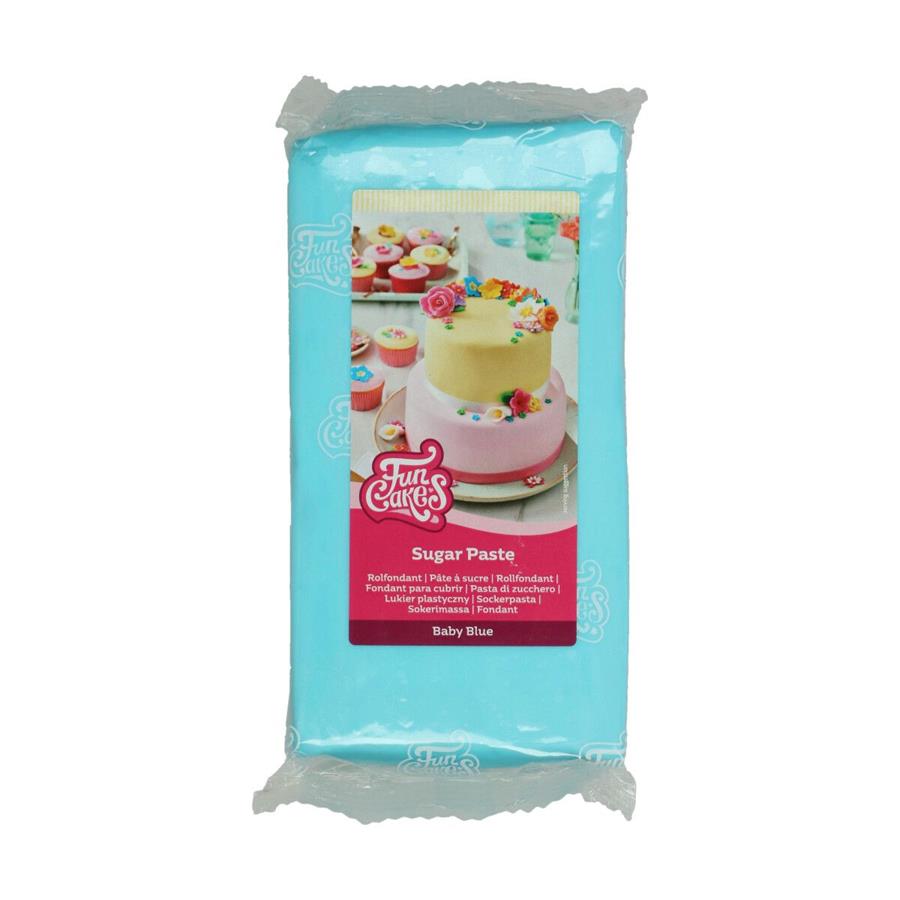 FONDANT FUNCAKES AZÚL BEBÉ | 34