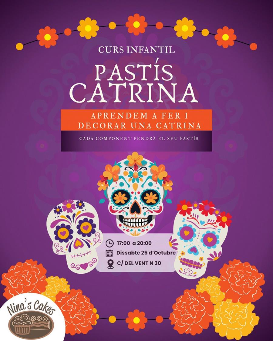 RESERVA CURS INFANTIL PASTIS CATRINA DISSABTE 25 OCTUBRE  | 10505