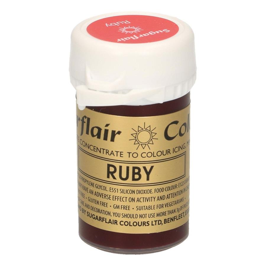 RUBY - COLORANTE ROJO  RUBY SUGARFLAIR | 100