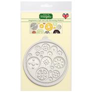 MOLDE SILICONA ENGRANAJES Y RUEDAS   - KATY SUE  | 343