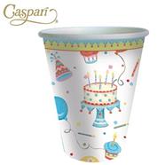 VASOS HAPPY BIRTHDAY CASPRI 8u. | 170