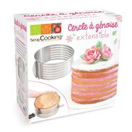 CORTADOR PARA TARTAS AJUSTABLE S/S Ø16-20CM | 217