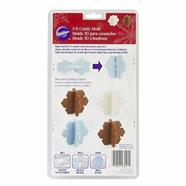 MOLDE BOMBÓN COPO DE NIEVE 3D WILTON | 358