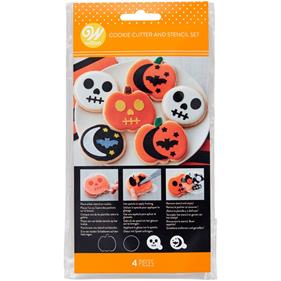 SET CORTADORES + PLANTILLAS HALLOWEEN WILTON  | 276