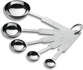 JUEGO DE 5 CUCHARAS MEDIDAS INOX. LACOR | 228