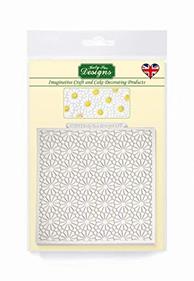 MOLDE SILICONA  TEXTURIZADOR DAISY   - KATY SUE  | 339