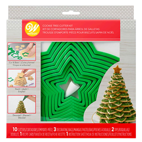 SET CORTADORES   ARBOL DE NAVIDAD WILTON  | 381