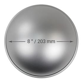 MOLDE BALÓN-PELOTA (HEMISFÉRICO) Ø203MM BALL084 | 123