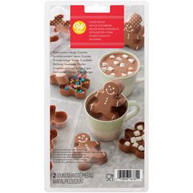 MOLDE BOMBONES  GINGERBREAD 3D WILTON  | 365