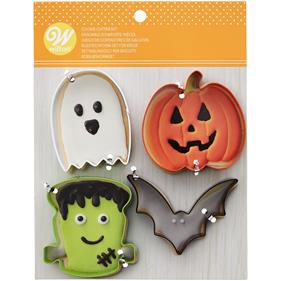 SET 4 CORTADORES HALLOWEEN WILTON  | 274