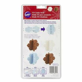 MOLDE BOMBÓN COPO DE NIEVE 3D WILTON | 358