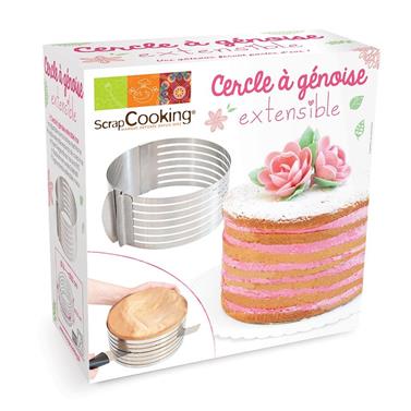 CORTADOR PARA TARTAS AJUSTABLE S/S Ø16-20CM | 217