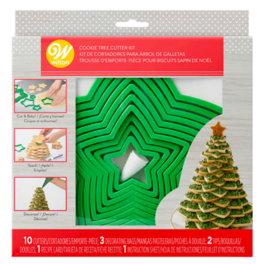 SET CORTADORES   ARBOL DE NAVIDAD WILTON  | 381