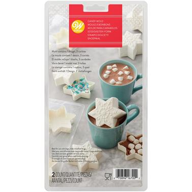 MOLDE BOMBONES COPOS DE NIEVE 3D - WILTON  | 364